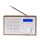 Denver Kompaktowe radio DAB+/FM Denver DAB-46 białe - 1535045 - zdjęcie 3